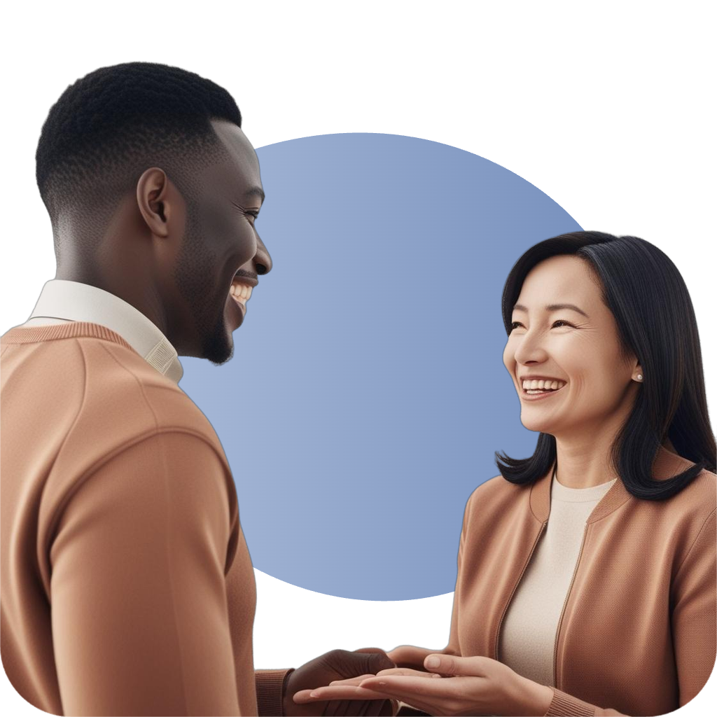 A Kamsa compensation expert collaborating with a People leader to support compensation strategy and pay equity planning.